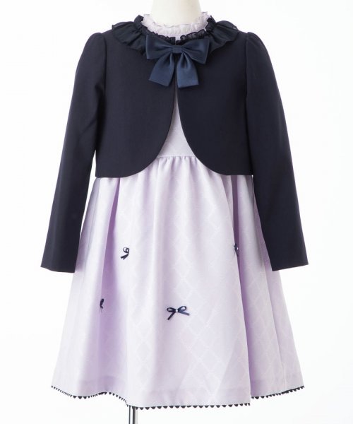 正規品限定SALECHOPIN ショパン　ジャガードアンサンブル　120　入学式　卒業式　女の子 フォーマル・ドレス・スーツ
