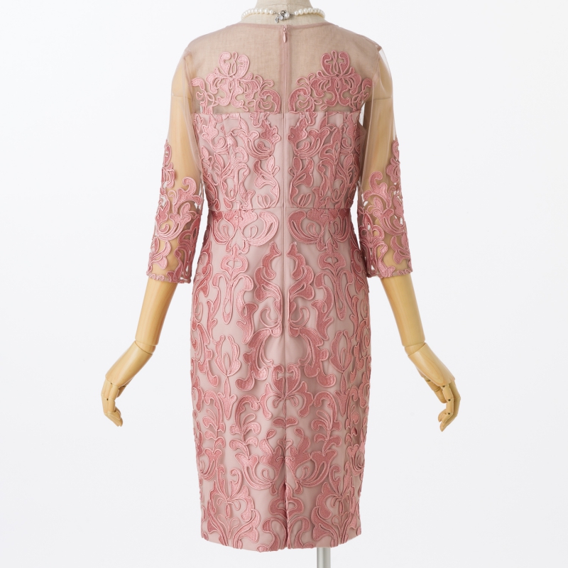 フォーマル/ドレスグレースコンチネンタル ピンク ドレス ワンピース サイズ36