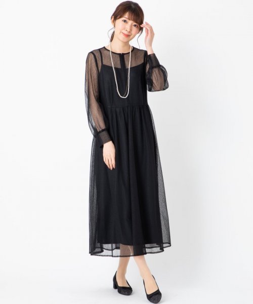 Rochie  ロキエ　ル・パルテールパール×ゴールド2連ネックレス　ホワイト×ゴールド