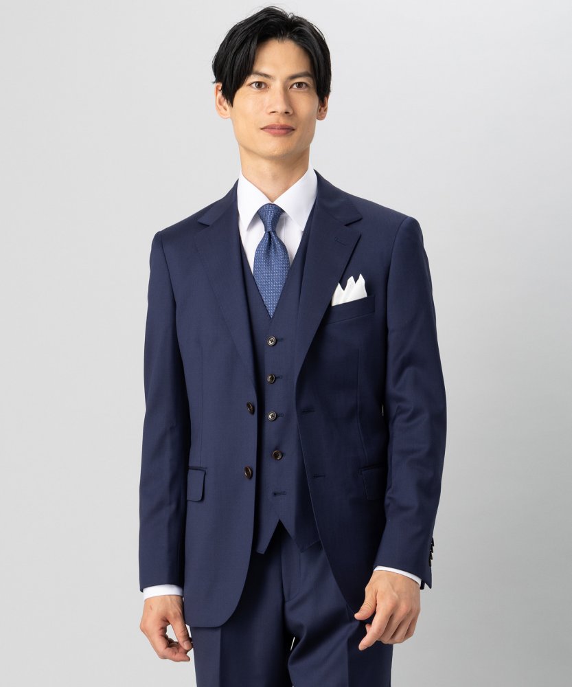 INTERPLANET スーツ 濃紺 - スーツ・フォーマル・ドレス