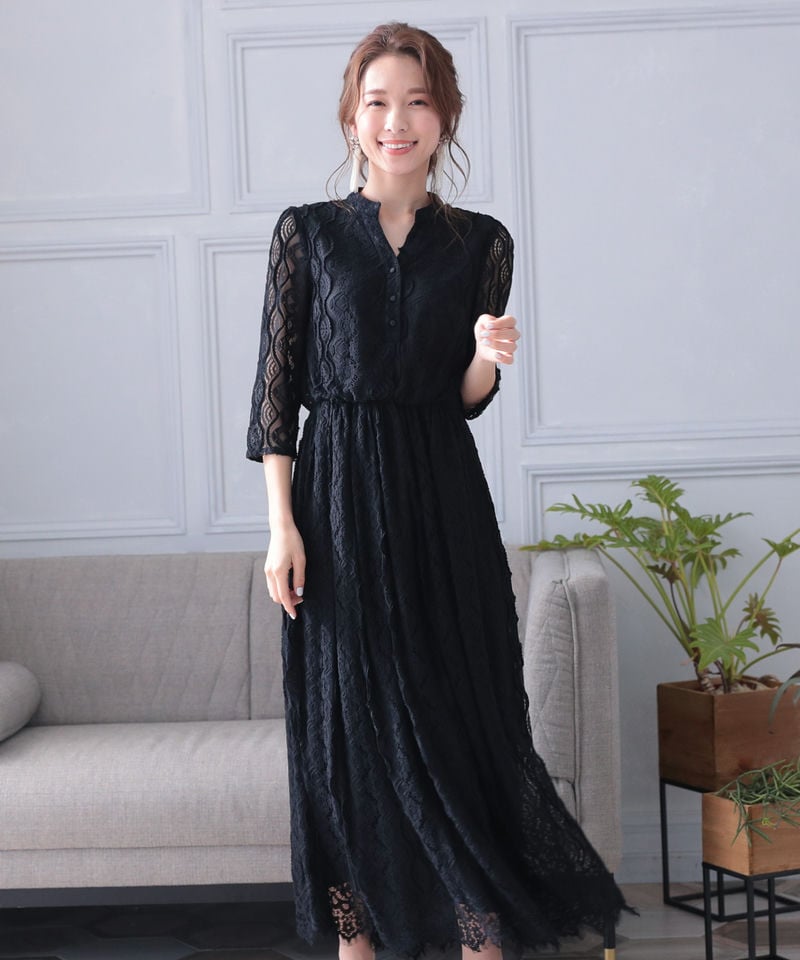 フォーマル/ドレスMichael Kors ロングドレス　イブニングドレス　ブラック