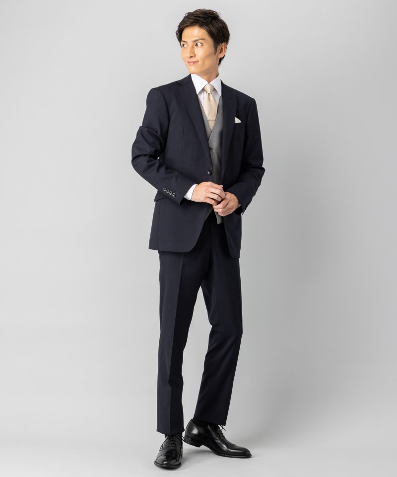 suit select スーツセレクト Y5 ネイビー - スーツ